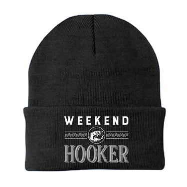 Weekend Hooker Embroidered Beanie